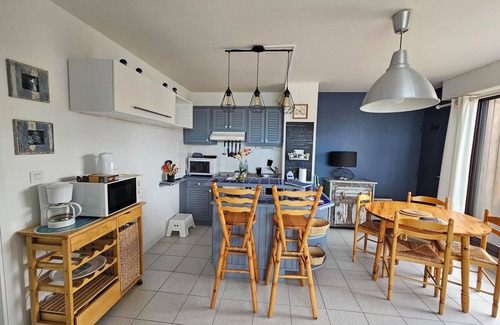 Camaret-sur-Mer Apartamento | Appartement Cosy Avec vue Magnifique sur la Plage du Corréjou