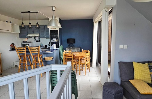 Camaret-sur-Mer Apartamento | Appartement Cosy Avec vue Magnifique sur la Plage du Corréjou