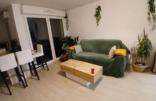 La Grace de Dieu Sud Apartamento | Appartement cosy à Caen avec terrasse et jardin