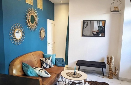 Bellamy-Barbin Apartamento | Appartement Cosy à Nantes Avec Jacuzzi et Terrasse Privative