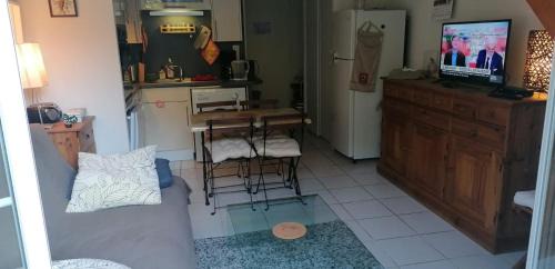 Saint-Mamet Apartamento | Appartement cosy à Saint-Mamet - 36 m² - Vue montagne