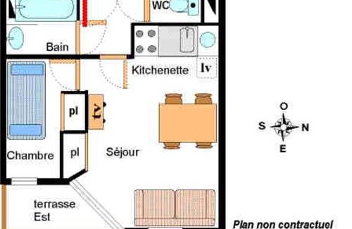 Lanslevillard Apartamento | Appartement cosy 4 pers avec WIFI et parking à Lanslevillard - FR-1-508-183