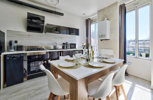 Bourgoin-Jallieu Apartamento | Appartement Cosy Bourgoin - Gare & Centre