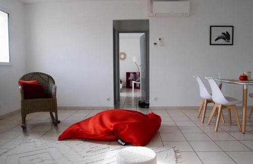 Merville Apartamento | Appartement cosy. Merville centre. Proche aéroport et Parc Exposition