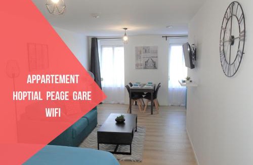 Vierzon Apartamento | Appartement cosy proche gare