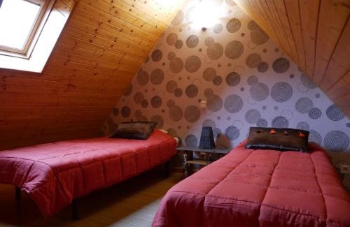 Aucun Apartamento | Appartement dans chalet avec jardin, vue montagne