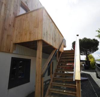 Saint-Lunaire Apartamento | Appartement dans maison d'architecte avec terrasse