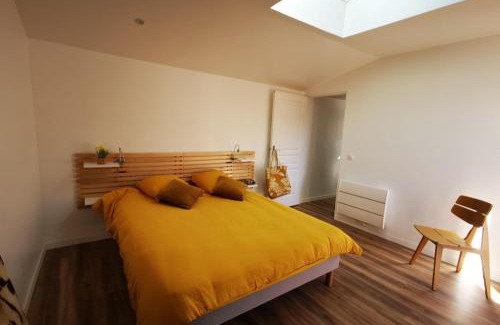 Saint-Lunaire Apartamento | Appartement dans maison d'architecte avec terrasse