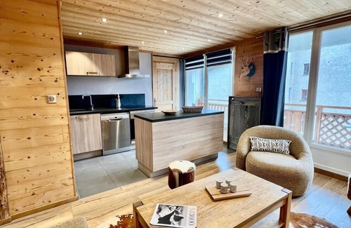 Les Deux Alpes Apartamento | Appartement de Charme, Chaleureux Centre Station Avec un Parking Privé