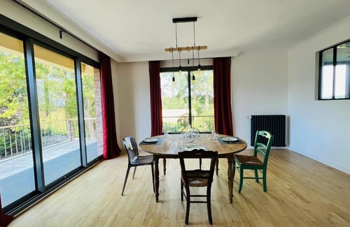 Pont-l'Eveque Apartamento | Appartement de luxe avec terrasse et jardin