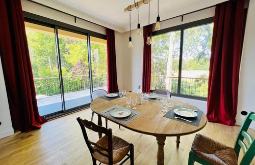 Pont-l'Eveque Apartamento | Appartement de luxe avec terrasse et jardin