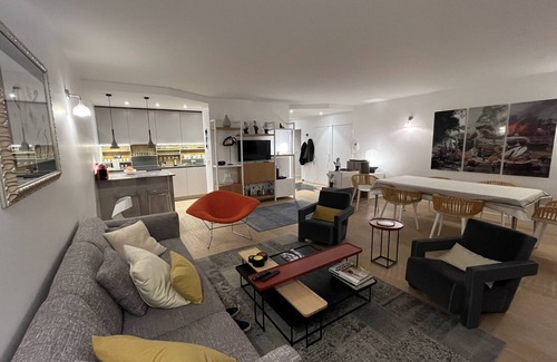 Quinze-Vingts Apartamento | Appartement Design au Centre de Paris Avec une vue Époustouflante !