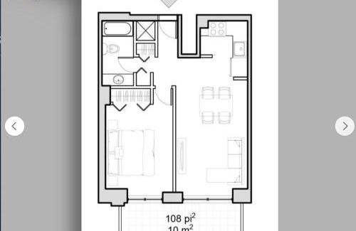 Dakar-Plateau Apartamento | Appartement deux chambre salon à la place de l'indépendance