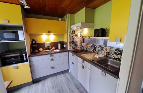 Murat-le-Quaire Apartamento | Appartement duplex avec vue sur le Sancy et garage couvert