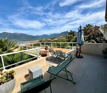 Propriano Apartamento | Appartement face à la mer 4 pers