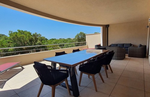 Porticcio Apartamento | Appartement de Standing Neuf Avec Terrasse de 47m2 à 300m de la Plage D'agosta