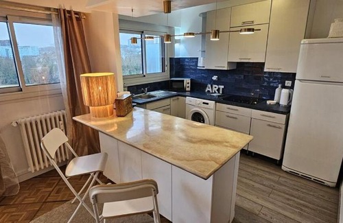 Republique–Point-du-Jour Apartamento | Appartement chaleureux Belle vue Proche de Paris