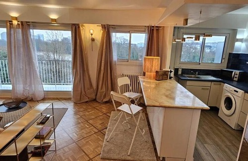 Republique–Point-du-Jour Apartamento | Appartement chaleureux Belle vue Proche de Paris