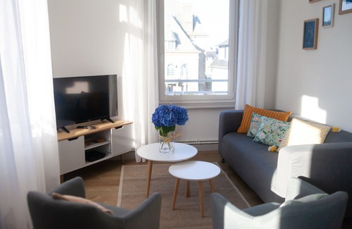 Perros-Guirec Apartamento | Appartement Hyper Centre, Lumineux, Proximité Plage - Perros - Guirec