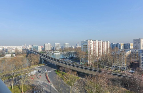 Clichy Apartamento | Appartement Jaurès, vue sur la Seine - Welkeys