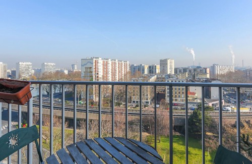 Clichy Apartamento | Appartement Jaurès, vue sur la Seine - Welkeys