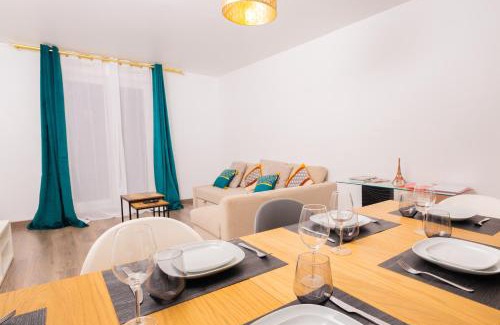 Chanteloup-en-Brie Apartamento | Appartement Jelyad Mallard proche Disney