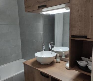 La Toussuire Apartamento | Appartement La Toussuire avec vue exceptionnelle