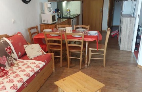 Orcieres-Merlette Apartamento | Appartement labéllisé aux pieds des pistes agrée PMR 6 personnes
