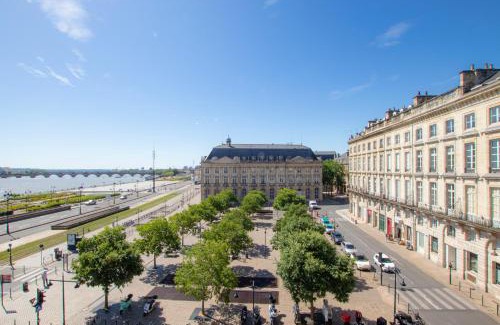 Hotel de Ville - Quinconces Apartamento | Appartement Luxe avec Climatisation Parking Vue Exeptionnelle