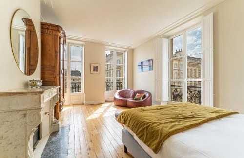 Hotel de Ville - Quinconces Apartamento | Appartement Luxe avec Climatisation Parking Vue Exeptionnelle