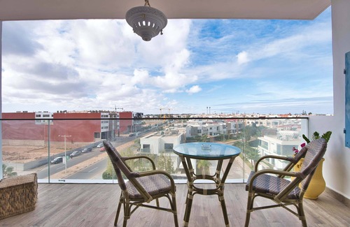 Agadir Bay Apartamento | Appartement Luxueux Avec 2 Piscines, Wi-fi Illimité, Près de la Plage