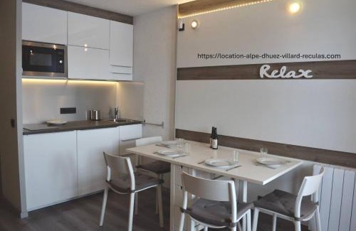 Villard-Reculas Apartamento | Appartement "Marmottes 19 "studio l'Alpe d'Huez, Villard Reculas