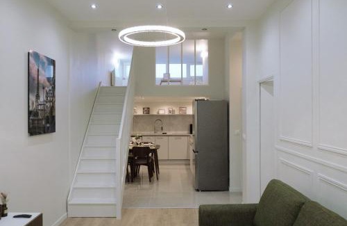 Saint-Jean Apartamento | Appartement mezzanine contemporain hypercentre Caen - chez Jannie