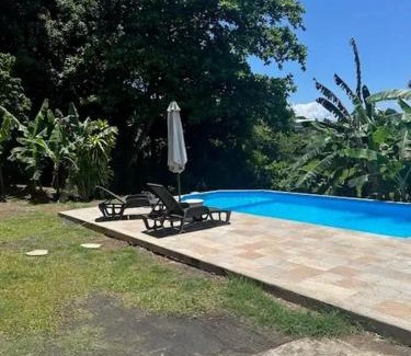 Circuit 1C1 Apartamento | Appartement moderne à Petit-Bourg, 70 m², piscine privée