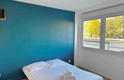 Margnolles - Rhone Apartamento | Appartement Parking Metro