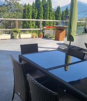 Randogne Apartamento | Appartement Randogne avec grande terrasse