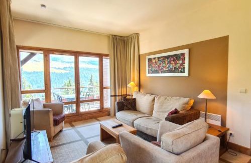 Flaine Apartamento | Appartement spacieux avec accès direct aux pistes, piscine, spa et WIFI – Flaine Montsoleil - FR-1-425-120
