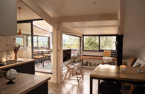 Greoux-les-Bains Apartamento | Appartement sur les Toits, Très Jolie Vue, Provence