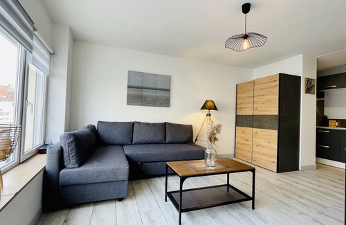 Merlimont-Plage Apartamento | Appartement Sunrise au Pied de la Plage