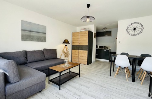 Merlimont-Plage Apartamento | Appartement Sunrise au Pied de la Plage