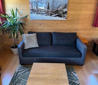 La Clusaz Apartamento | Appartement T2 ambiance chalet centre village proche des commerces et des pistes WIFI