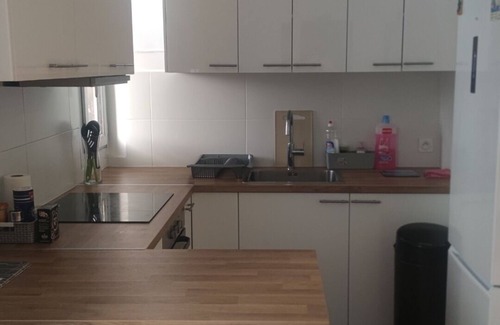 Livry-Gargan Apartamento | Appartement T2 Chic and White Avec Wifi