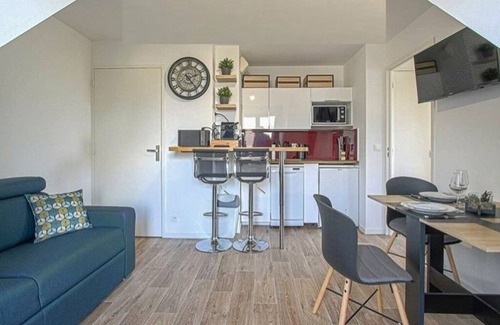 Cabourg Apartamento | Appartement T2 Dans Résidence Calme et Verdoyante Près de la mer