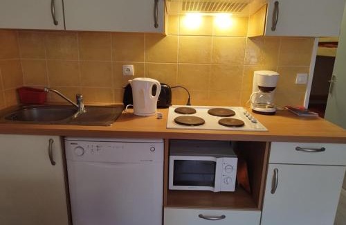 Orcieres-Merlette Apartamento | Appartement T2 cabine pour 8 pers, ski aux pieds, bien équipé, proche commerces et sports - FR-1-262-137