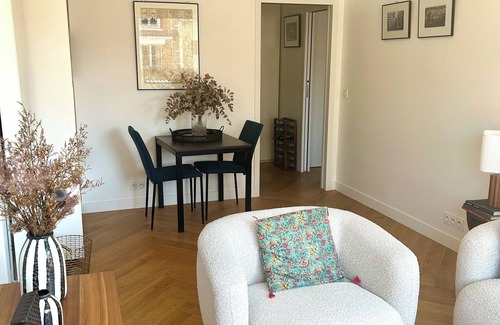 Porte de Saint-Cloud Apartamento | Appartement T2 Refait à Neuf Lumineux et Paisible Dans le Quartier Dauteuil