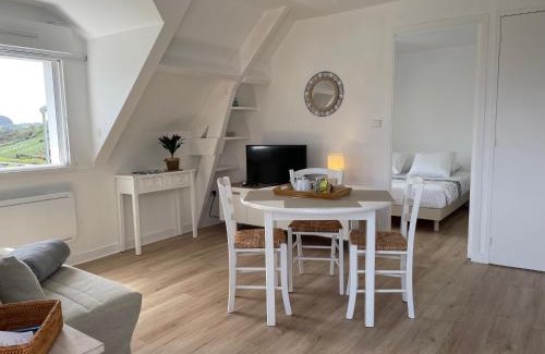 Sauzon Apartamento | Appartement T2 vue mer Sauzon terrasse et parking privés