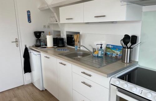 Sauzon Apartamento | Appartement T2 vue mer Sauzon terrasse et parking privés