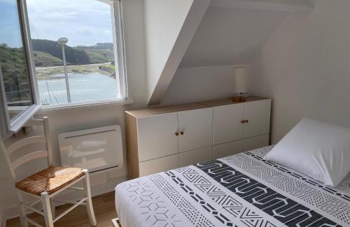 Sauzon Apartamento | Appartement T2 vue mer Sauzon terrasse et parking privés
