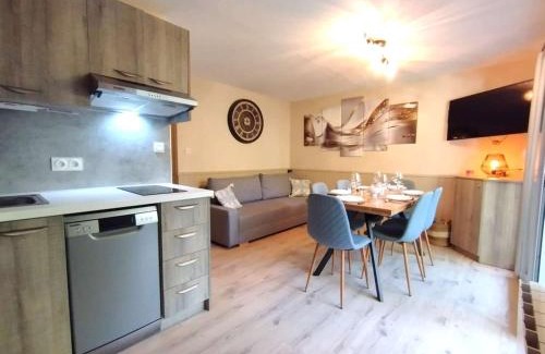 Vignec Apartamento | Appartement T3 pour 6 à Vignec avec terrasse, parking et casier à skis - FR-1-457-346