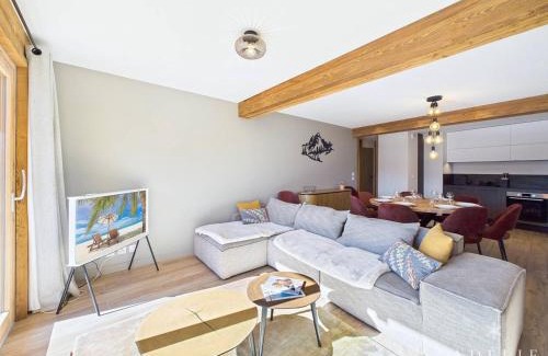 La Rosiere Apartamento | Appartement T4 moderne, 8-10 pers, proche pistes, parking, wifi - FR-1-398-672